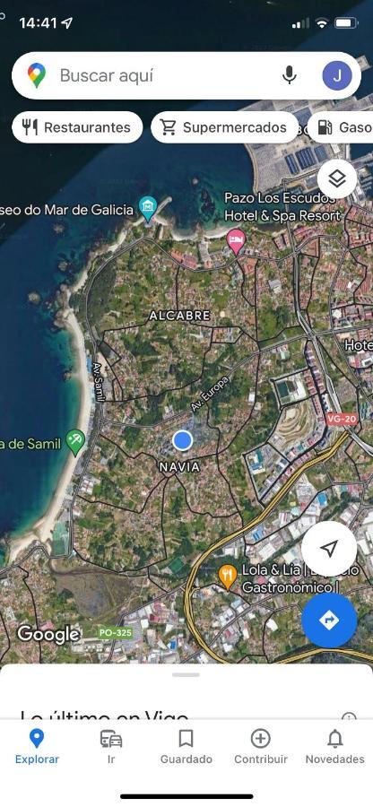 Apartmán Samil Playa Vigo Exteriér fotografie